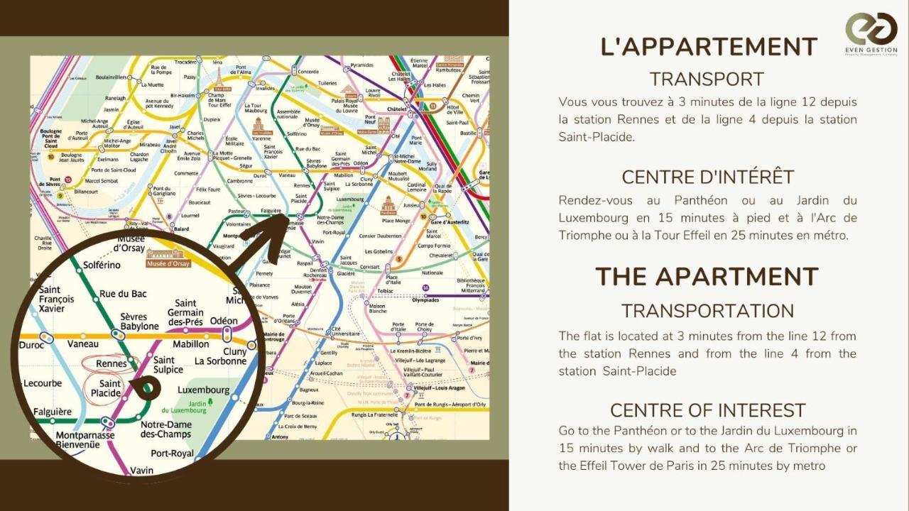 Grand Studio Confort#St Germain-Montparnasse#4P 巴黎 外观 照片